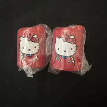 산리오 가챠가챠 헬로키티 코인 실린더 2개 세트