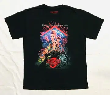기묘한 이야기 3 티셔츠 S STRANGER THINGS 호러