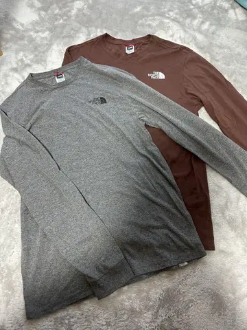 THE NORTH FACE 긴팔 티셔츠 2장 세트 중고품