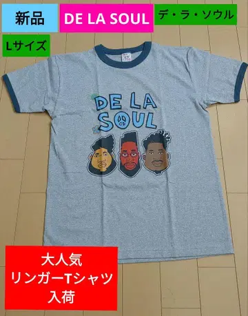 새상품 DE LA SOUL 링거 티셔츠 L 사이즈 재입고되었습니다!