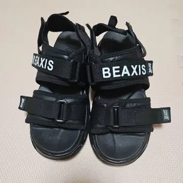 BEAXIS 블랙 스포츠 샌들