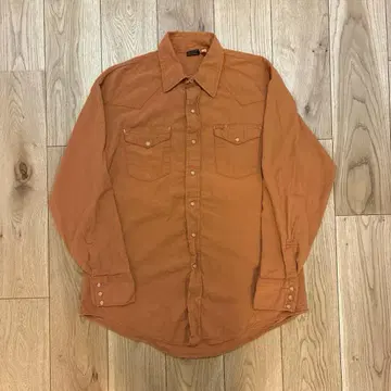 80s Prentiss 웨스턴 셔츠 빈티지 이후 염색 USA제
