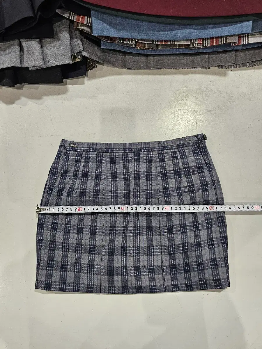 Used school uniform skirt, size 71, short