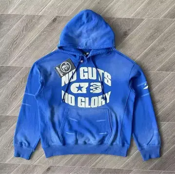 Hellstar No Guts No Glory! 후드티 파랑