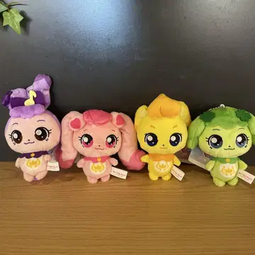 캐치! 티니핑 봉제 인형 마스코트 전 4종 세트