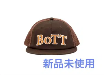 BoTT OG 로고 메쉬 백 5 패널 캡 브라운