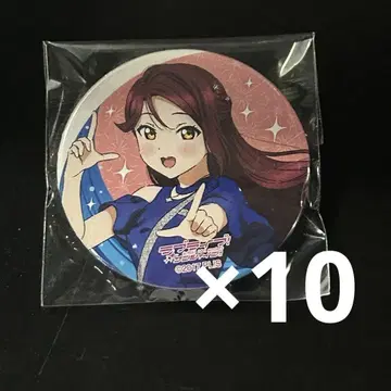 러브 라이브 선샤인 Aqours 가챠 캔뱃지 10개 벚꽃 내 리코