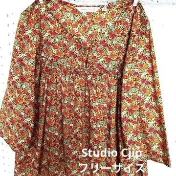 Studio Clip 리버티 원피스 프리 사이즈 일본제 피츠제럴드