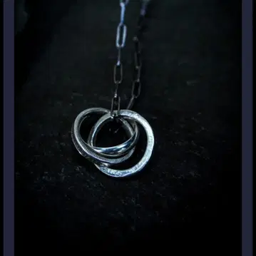 North 웍스 RING "Triad" 3줄 반지 체인 포함