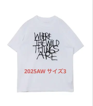 사카이 25Aw 티셔츠 사이즈 3 화이트