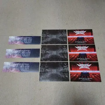 BABYMETAL 엽서 2종 6장 & 스티커 3장 세트
