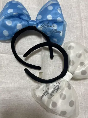디즈니랜드 디즈니씨 빅 리본 머리띠 2개 세트