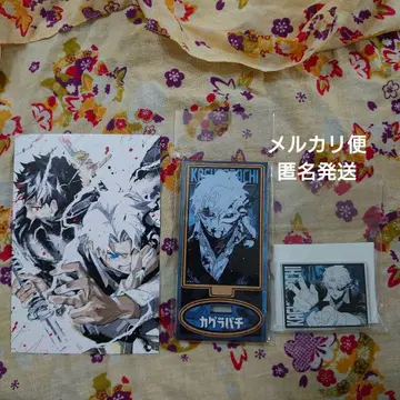 카구라바치 TSUTAYA 렌 호리 나무판 피규어 아크릴 배지 혜택 포스카
