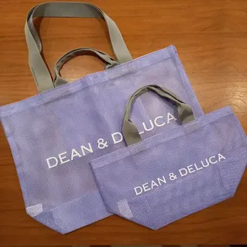 DEAN&DELUCA 2025년 여름 한정판 메쉬 토트백 라일락 S&L