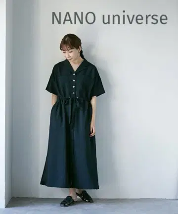 NANO universe LB.04/멜란지 드라이 드로스트 원피스