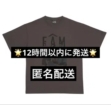 timelesz FAM 투어 티셔츠 티셔츠 차콜 그레이