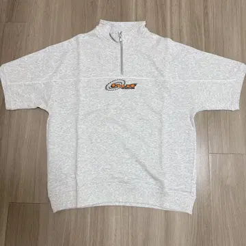 HUF 반팔 하프 지퍼