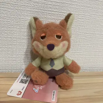 주토피아 밀키 보아 마스코트 봉제 인형 닉