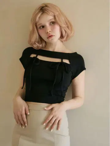 앤드메리 베이비 리본 톱스