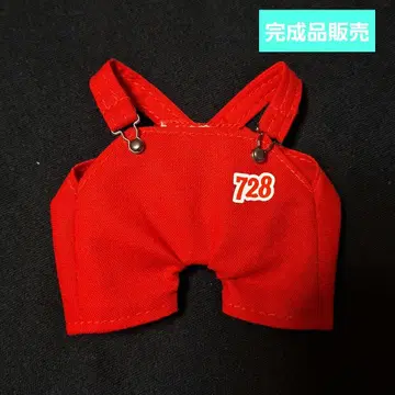 SALE 나니와 단시 치비누이 봉제 인형 의류 의상 오버롤 손가락 인형