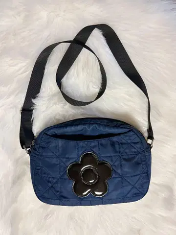 네이비 MARY QUANT 숄더 백