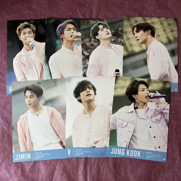 BTS 포토 카드 7장 LYS SYS JAPAN EDITION 부속품
