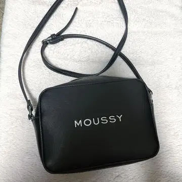 MOUSSY SOUVENIR 숄더 백 블랙