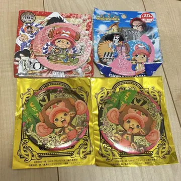 초파리 캔뱃지 GOLD 가부키 USJ 원피스