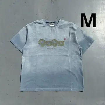9090 OG 로고 빈티지 티셔츠 블루 M