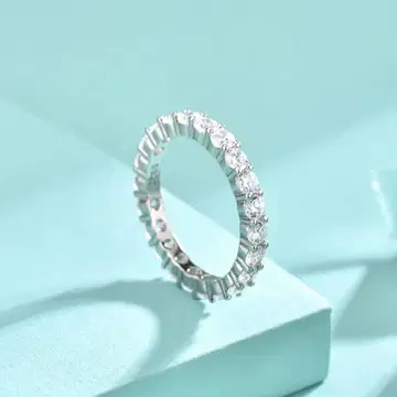 최고 품질 3mm SONA 다이아몬드 풀 이터니티 플라티나 14호