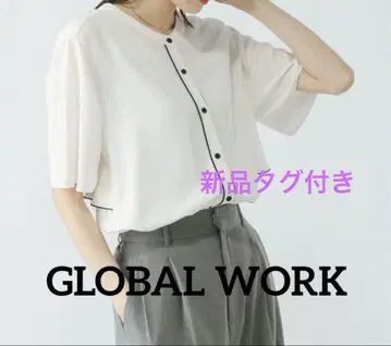 GLOBAL WORK 사라사라 릴랙스 백 플레어