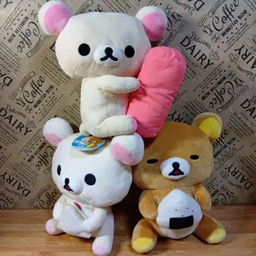 리락쿠마 봉제 인형 3개 세트
