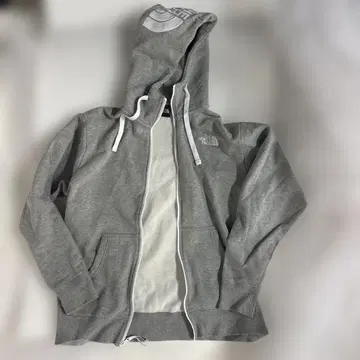 THE NORTH FACE 그레이 풀 집업 후드티