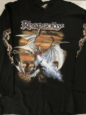 Rhapsody "Power Of The Dragonflame" 티셔츠