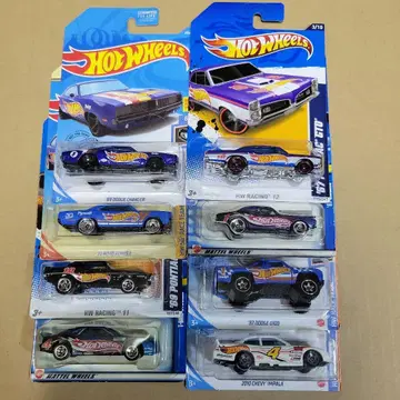 핫휠 HW RACE TEAM 컬러 8대 세트