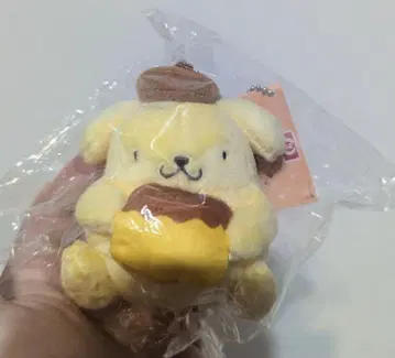 산리오 폼폼푸딩 대만 한정판 푸딩 관관 유엔 콜라보 마스코트