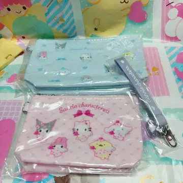 산리오 선택 파우치 & 스트랩 엔젤