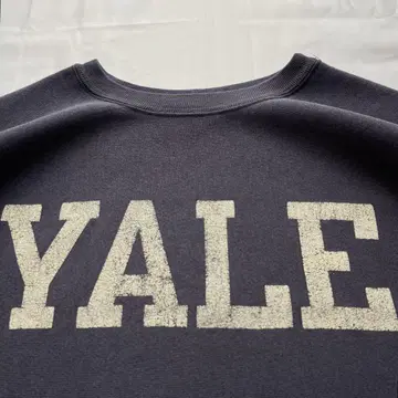 새상품급 굿페이드 YALE 80's 챔피온 리버스 위브 트리코