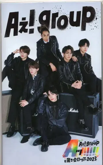A!group 23년 A!!!!!!와 놀라움의 전국 투어 리플렛