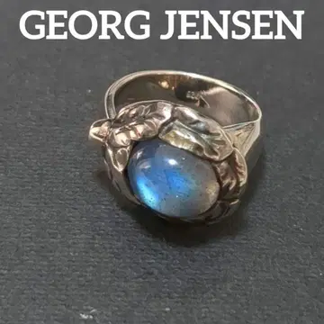 GEORG JENSEN 1997 반지 래브라도 라이트 실버 925