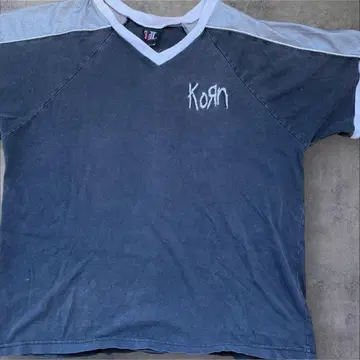 korn 티셔츠 구제 의류