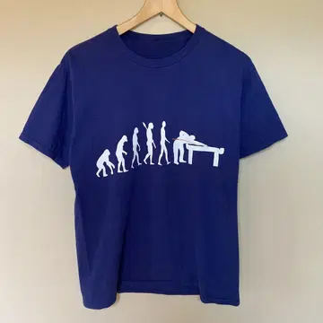 유인원 레어 당구 기업 구제 의류 티셔츠