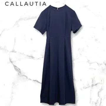 callautia 턱 컷 원피스 롱 XL