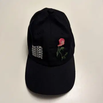 JIEDA 장미 자수 야구 모자