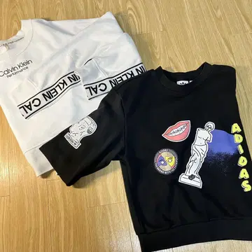 캘빈클라인 Adidas Originals 숏 기장 상의