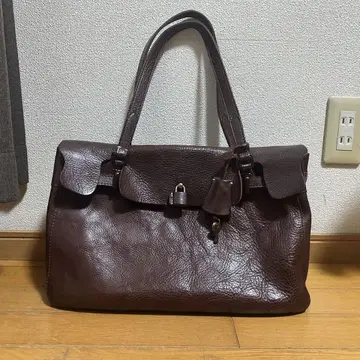 genten TOSCA NOUVA 토트백 다크 브라운