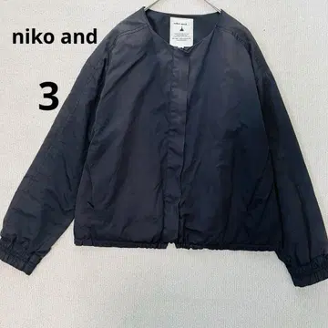 니코 앤드 niko and... 나일론 자켓 점퍼 사이즈 3