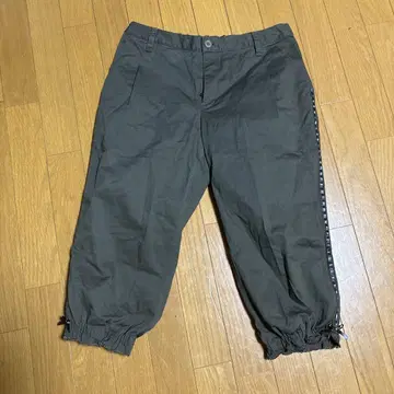 핑크 하우스 카키 팬츠