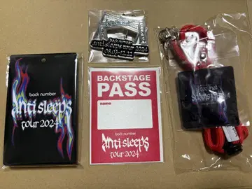 back number 굿즈 4종 세트