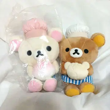 로손&리락쿠마 중화만 봉제 인형 세트